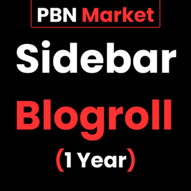 Sidebar Blogroll (1 Year)