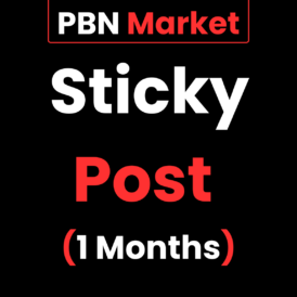 Sticky Post (1 Month)