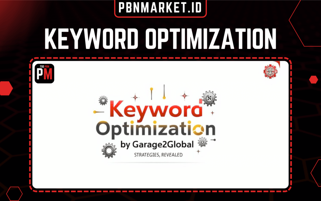 Keyword Optimization by Garage2Global